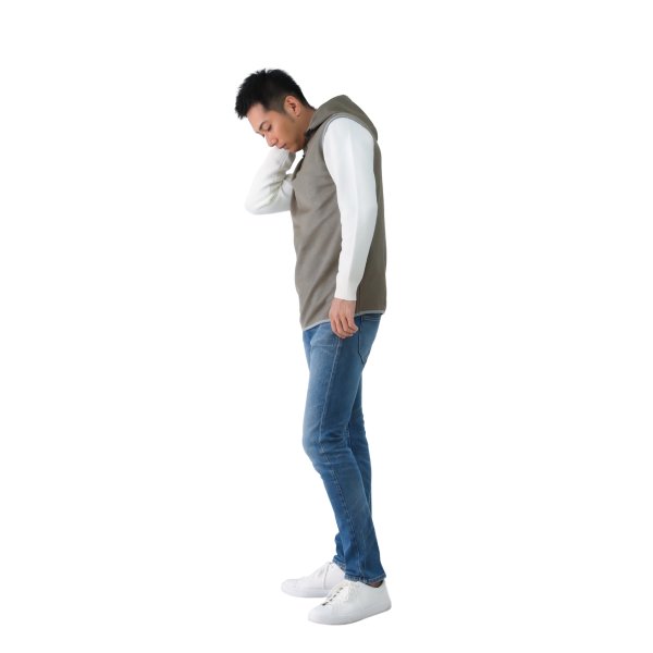 画像6: (日本製)電磁波シールド フーテッドベスト【男女兼用】 (6)