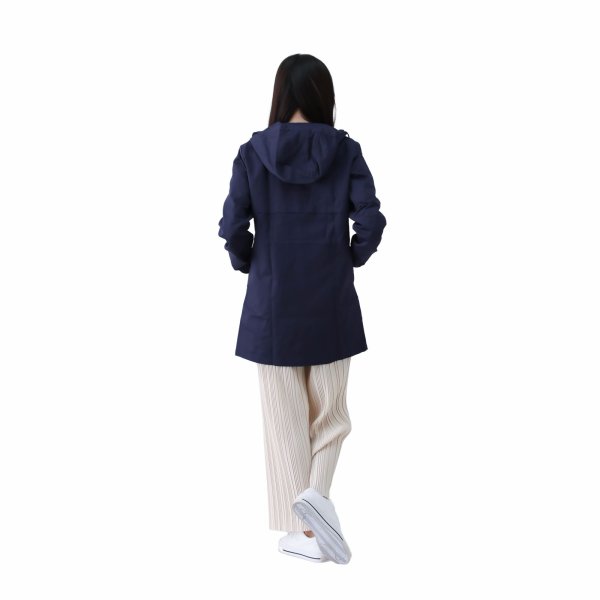 画像4: 電磁波シールドフーテッドコート (4)