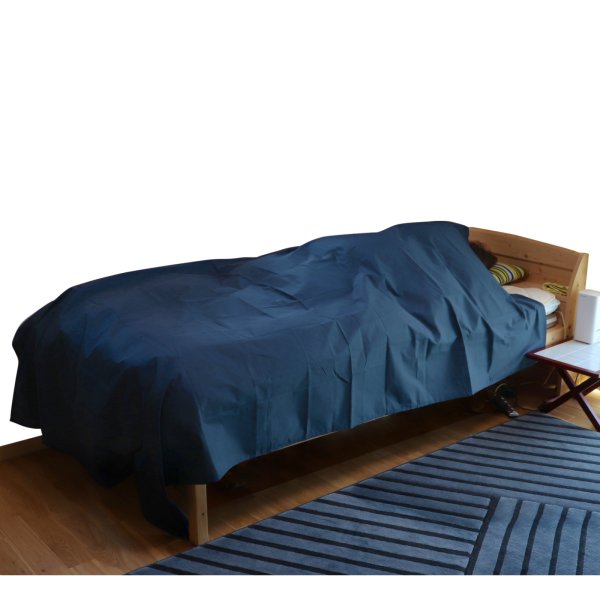 画像1: 電磁波シールド ベッドカバー（140cm×250cm） (1)