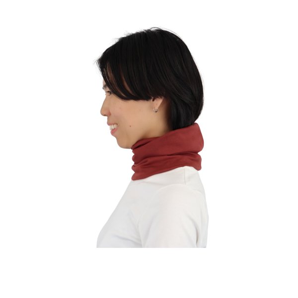 画像2: 電磁波シールド ネックプロテクター(エンジ)【男女兼用】 (2)