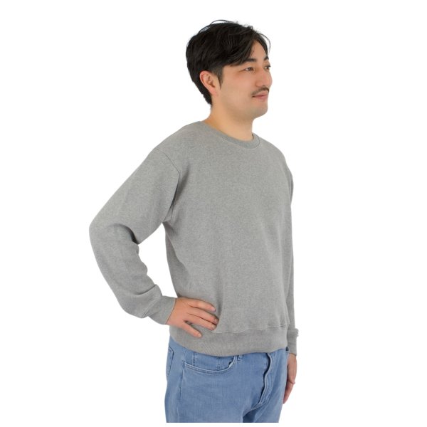 画像1: （日本製）電磁波シールドスウェットシャツ【男女兼用】  (1)