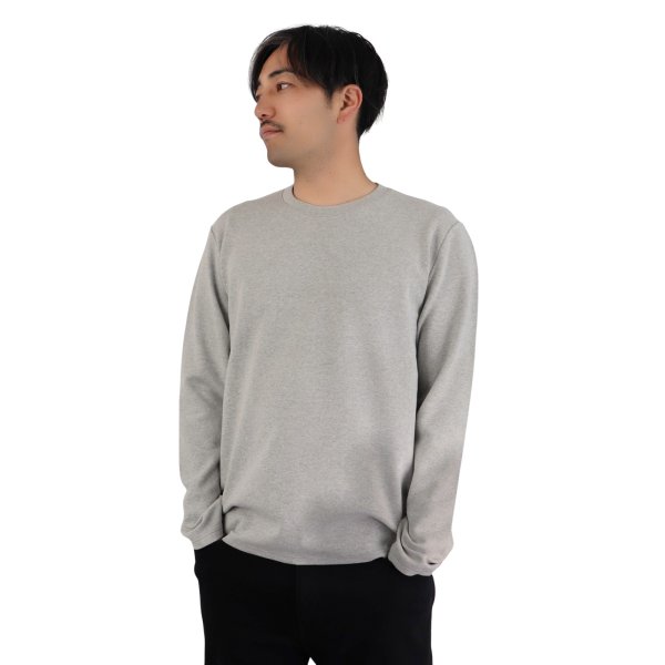 画像2: （日本製）電磁波シールド長袖Tシャツ【男女兼用】  (2)