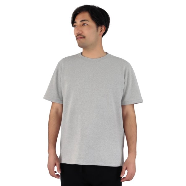 画像1: （日本製）電磁波シールド半袖Tシャツ【男女兼用】  (1)