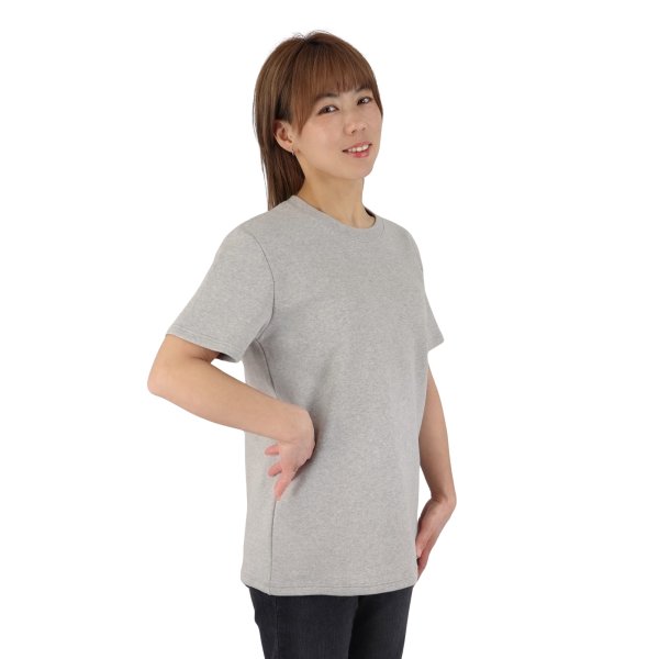 画像2: （日本製）電磁波シールド半袖Tシャツ【男女兼用】  (2)