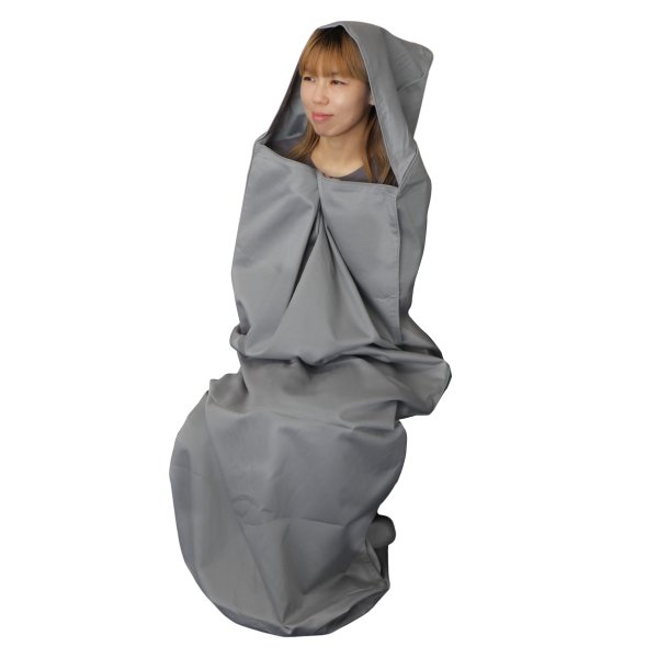 画像2: 電磁波シールド 寝袋（71cm×218cm） (2)